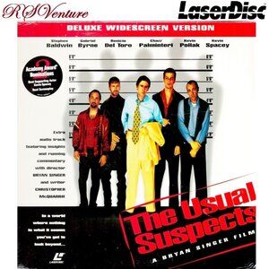 LaserDisc Film "THE USUAL SUSPECTS"